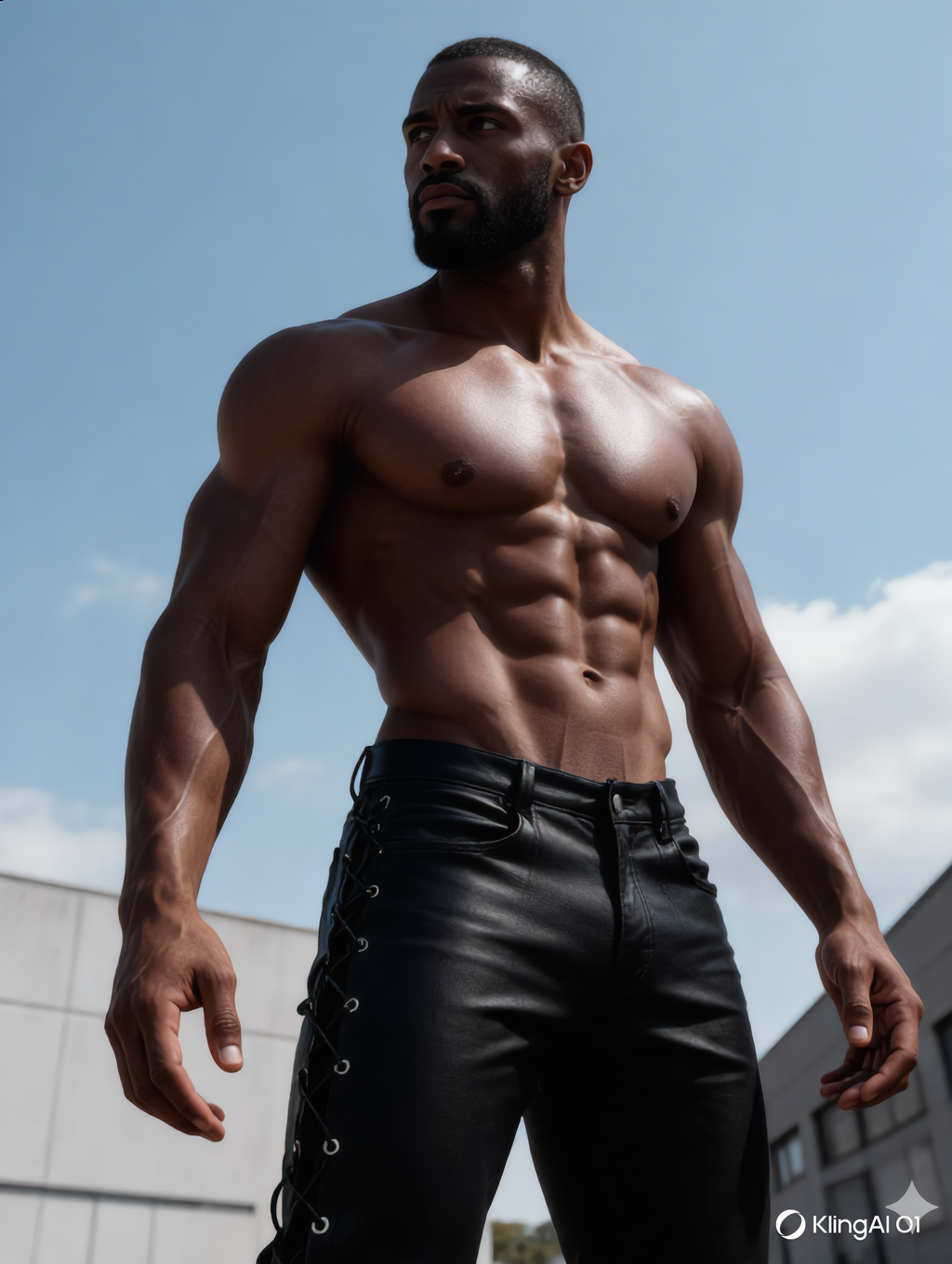 Lace-Up Leather Look Pants – Rauw, rebels en onmiskenbaar sexy